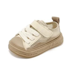 New Summer Baby First Walkers Mesh Breathable Toddler Boys Shoes Soft Sole Outdoor Tennis Fashion Little Kids Flats EU15-25