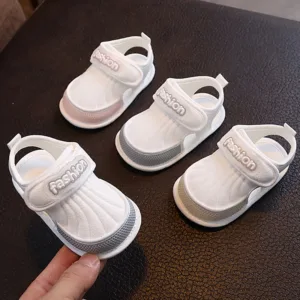 Summer Baby Girl Boy Shoes Sole Anti-Slip Newborn Toddler First Walkers Casual Sport Slippers Kid Girl Sandals Breathable A1223