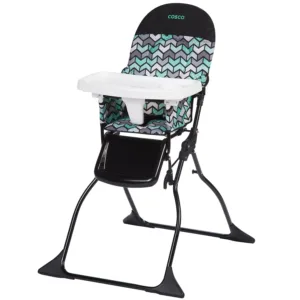 Kids Highchair For Baby, Simple Foldable High Chair, Convenient, Lightweight, And Compact Design, Spritz