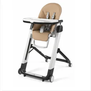 Siesta, Grow With Baby Folding High Chair & Recliner, Height Adjustable, Quick Clean & Easy Push Wheels For Babies &