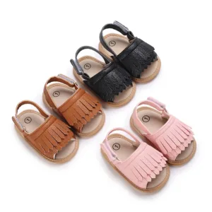 Summer Girls Sandals Casual Newborn Infant Shoes Fashion Breathable Toddlers Shoes Soft Sole Outdoor Beach Baby Sandal